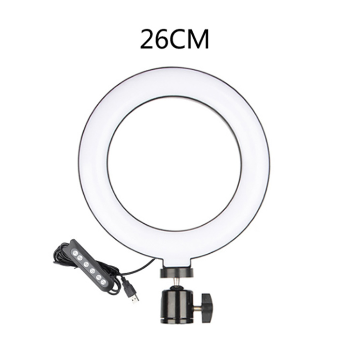 DC5V USB 7 Colors Wire Control RGB Real-Time LED Ring Light Applicant for Live Broadcast and Photography DC5V USB 7 Colors Wire Control RGB Real-Time LED Ring Light Applicant for Live Broadcast and Photography